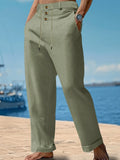 Urban Leisure 100% Cotton Pants Pants coofandy Army Green S 