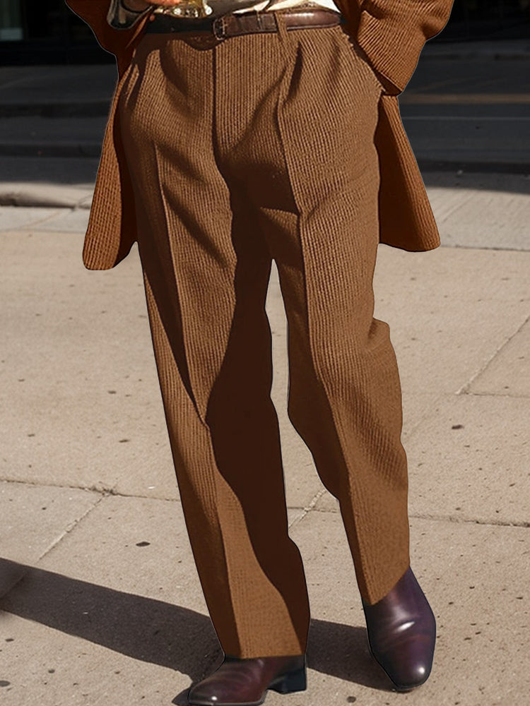 Elegance Straight Leg Suit Pants