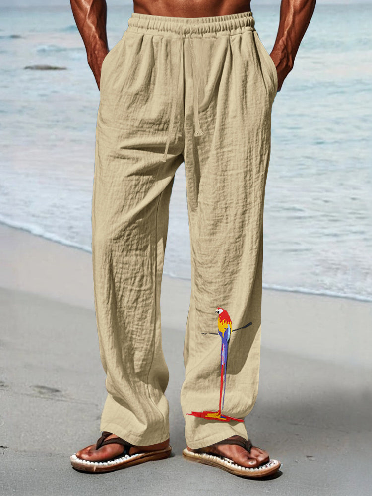 Casual Unique Printed Vacation Pants