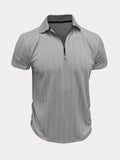 Breathable Summer Knit Polo Shirt