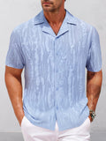 Comfort Fit Textured Beach Shirt