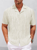 Comfort Fit Textured Beach Shirt