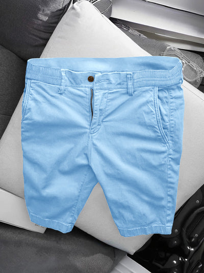 Casual Business Straight Cotton Shorts