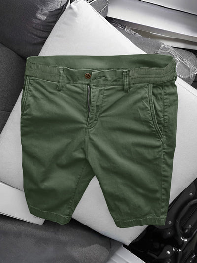 Casual Business Straight Cotton Shorts