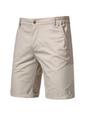 Casual Business Straight Cotton Shorts
