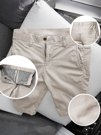 Casual Business Straight Cotton Shorts