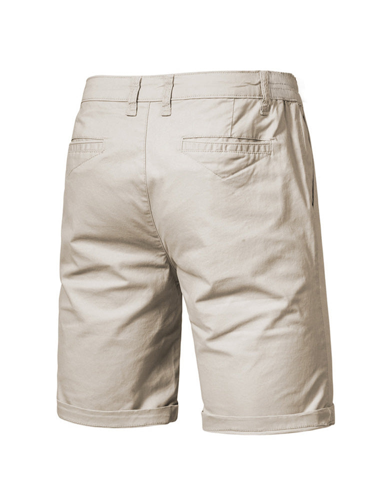 Casual Business Straight Cotton Shorts
