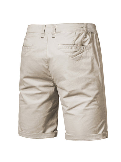 Casual Business Straight Cotton Shorts