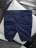 Casual Business Straight Cotton Shorts