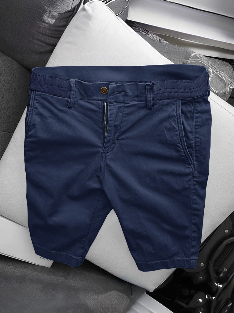 Casual Business Straight Cotton Shorts