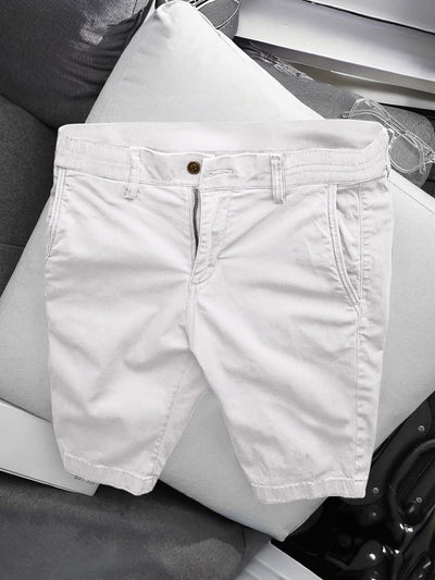 Casual Business Straight Cotton Shorts