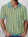Urban Casual Stripe Knit Top