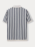 Urban Casual Stripe Knit Top