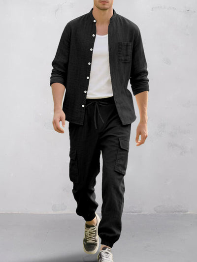 Premium Cotton Shirt Pants Set