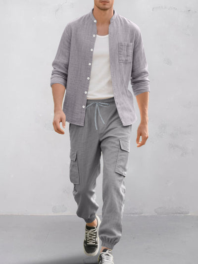 Premium Cotton Shirt Pants Set