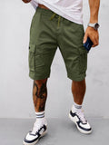 Relaxed Fit Utility Cargo Shorts