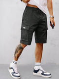 Relaxed Fit Utility Cargo Shorts
