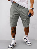 Relaxed Fit Utility Cargo Shorts