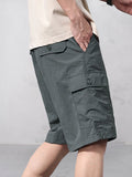 Casual Summer Utility Cargo Shorts
