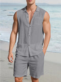 Relaxed Fit 100% Cotton Summer Set