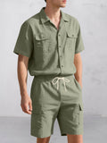 Cargo Style 100% Cotton Casual Set