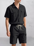 Cargo Style 100% Cotton Casual Set