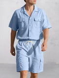 Cargo Style 100% Cotton Casual Set