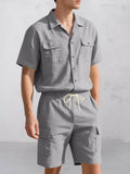 Cargo Style 100% Cotton Casual Set