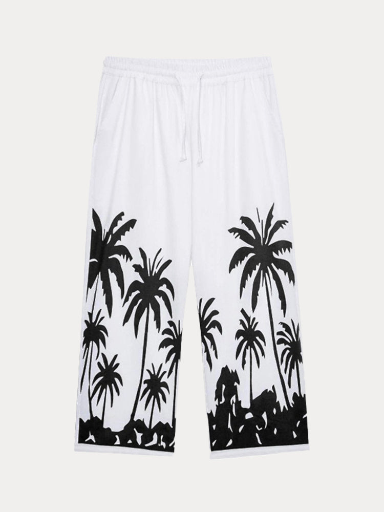 Leisure Loose Fit Cotton Vacation 2-Piece Set