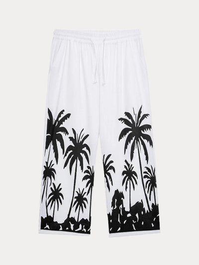 Leisure Loose Fit Cotton Vacation 2-Piece Set
