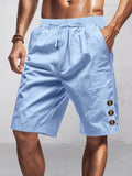 Summer Breathable 100% Cotton Shorts