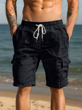 Classic Breathable Cotton Cargo Shorts