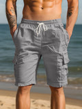 Classic Breathable Cotton Cargo Shorts