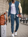 Versatile Sporty Jacket Pants Set