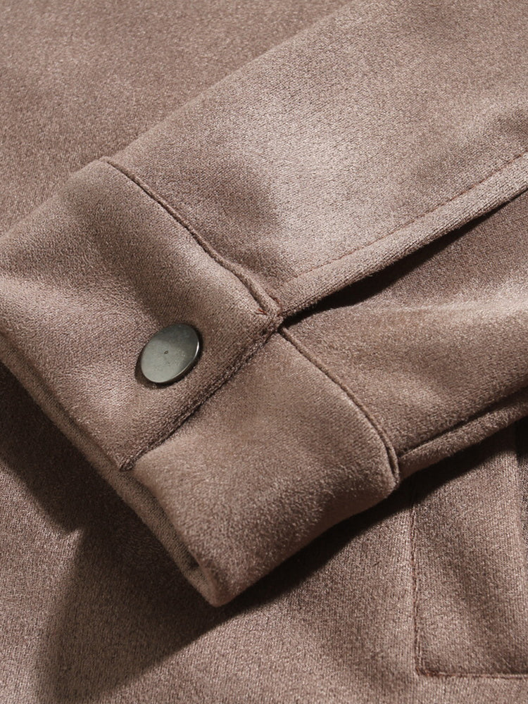 Classic Comfy Leisure Suede Jacket