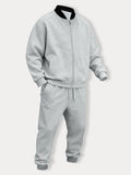 Athleisure Urban Jacket and Jogger Pants Set