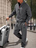 Athletic Comfort Fleece Sweatsuit Set