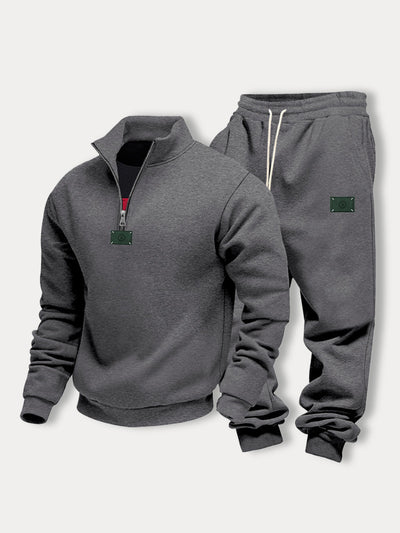 Athletic Comfort Fleece Sweatsuit Set