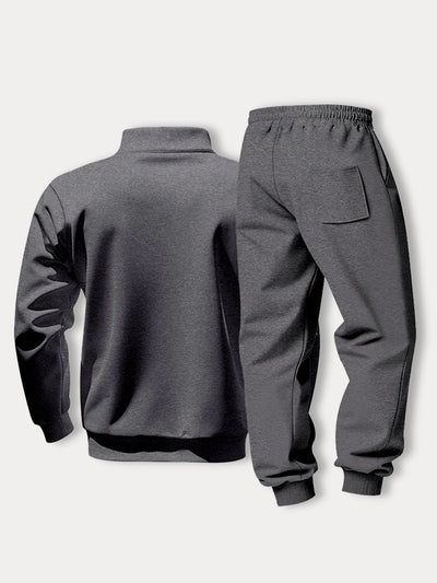 Athletic Comfort Fleece Sweatsuit Set
