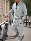 Athletic Comfort Fleece Sweatsuit Set