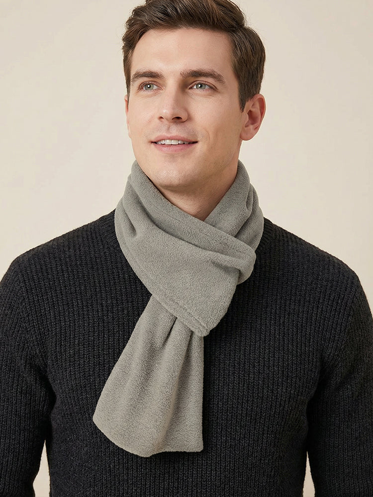 Easy-Wear Polar Fleece Scarf