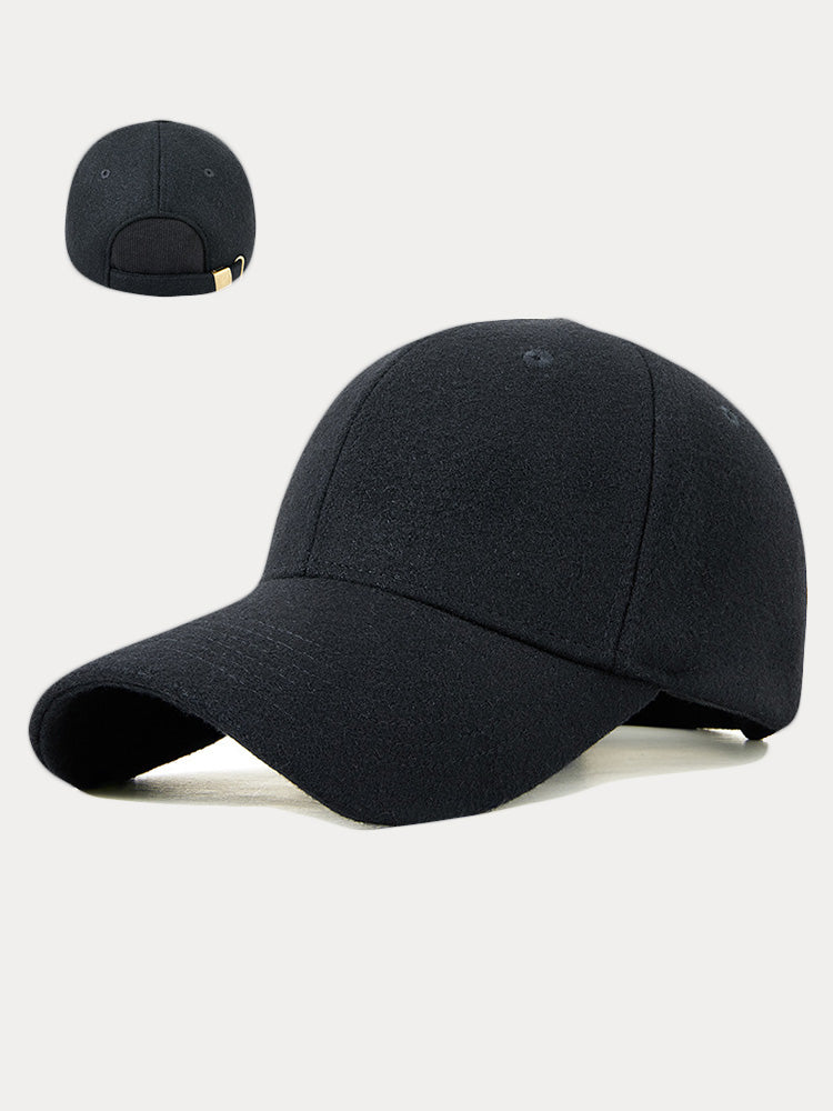 Premium Wool Blend Baseball Cap