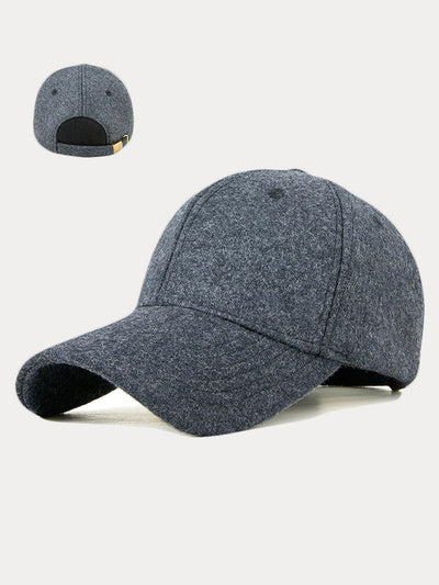 Premium Wool Blend Baseball Cap
