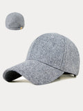 Premium Wool Blend Baseball Cap