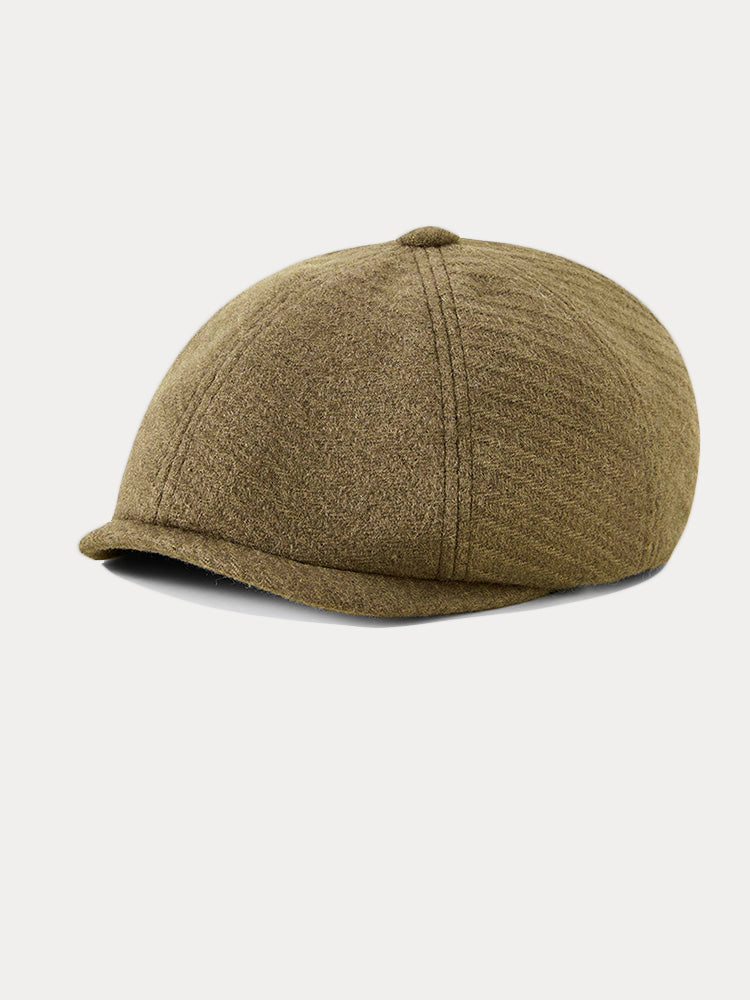 Classic Cotton Warm Newsboy Cap