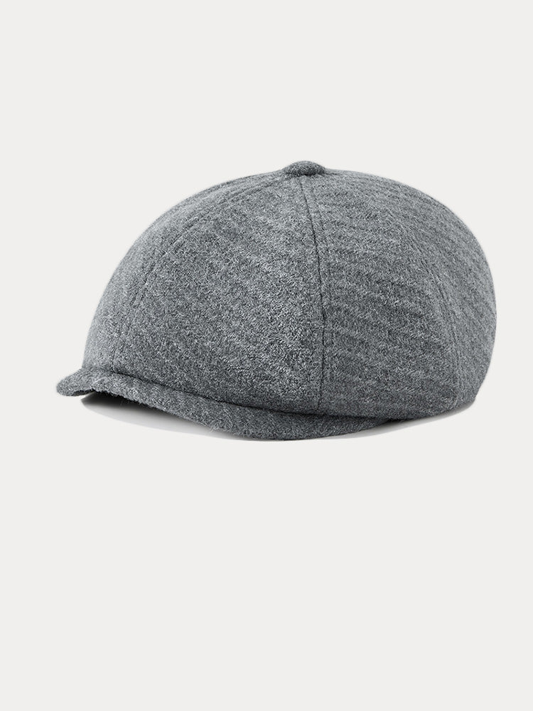 Classic Cotton Warm Newsboy Cap