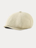 Classic Cotton Warm Newsboy Cap