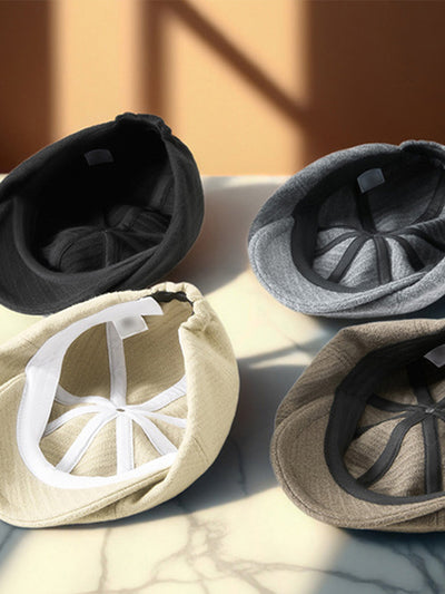 Classic Cotton Warm Newsboy Cap