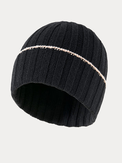 Versatile Wool Blend Knit Beanie