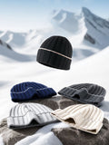 Versatile Wool Blend Knit Beanie